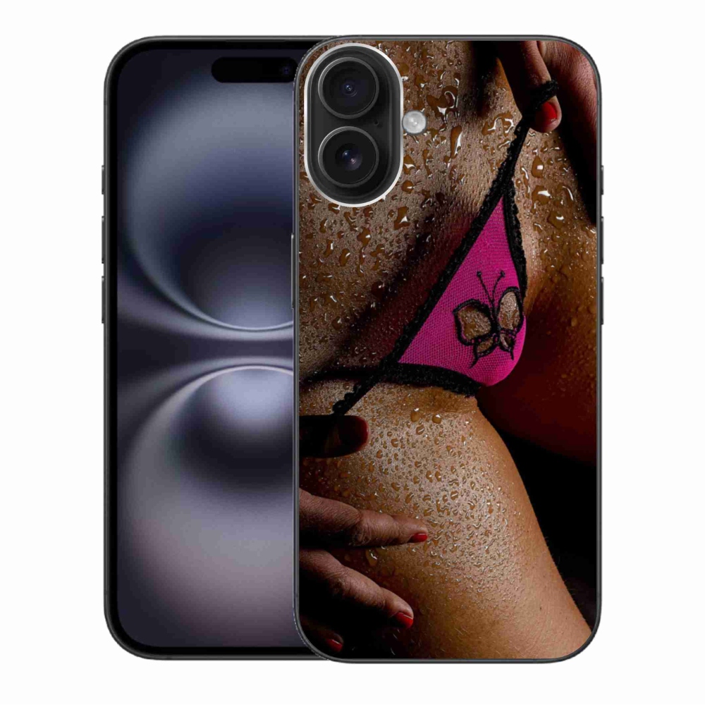 Gél borítás mmCase iPhone 16 Plus készülékhez - szexi nő