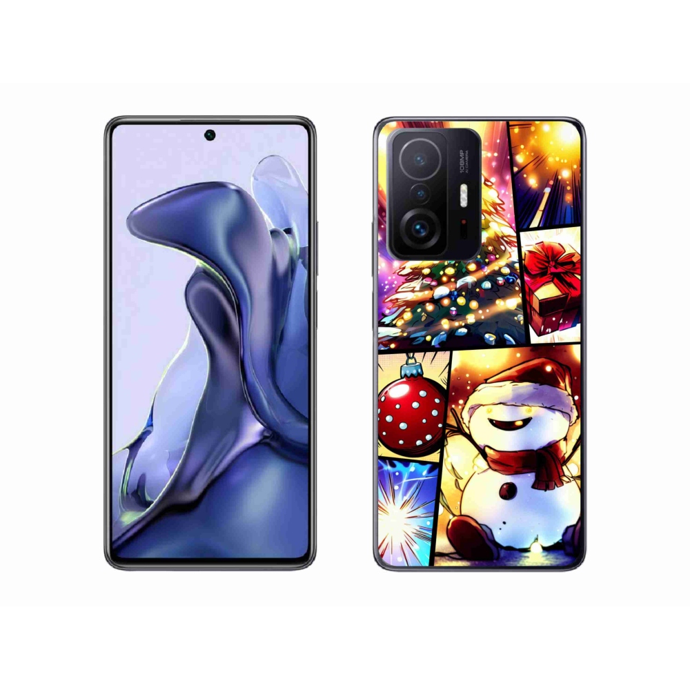 Gél borítás mmCase a Xiaomi 11T-hez - karácsonyi motívumok 1
