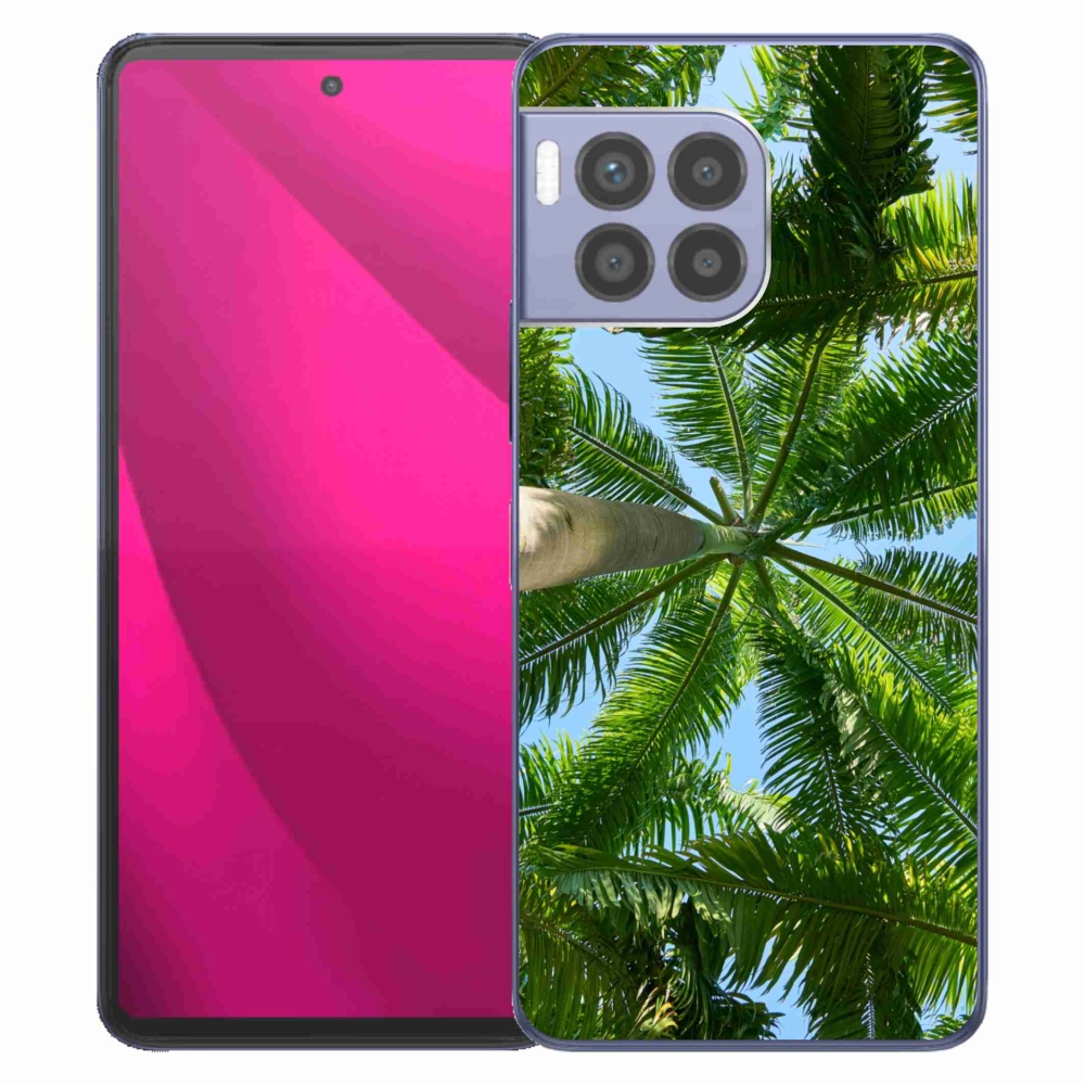 Zselés borítás mmCase a T-Mobile T Phone 2 Pro készülékhez - pálmafa