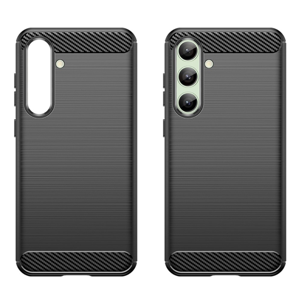 Szénálló zselés tok Samsung Galaxy S24 FE készülékhez - fekete