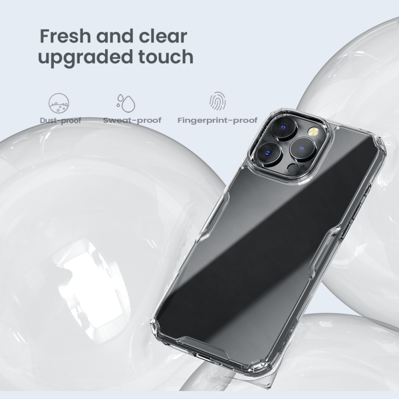 Nillkin Nature TPU PRO borító Apple iPhone 16 Pro készülékhez Kék