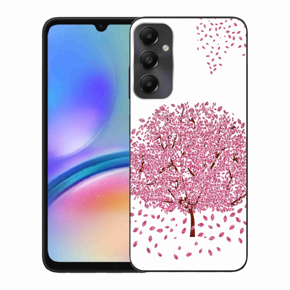 Gél borítás mmCase Samsung Galaxy A05s készülékhez - rajzfilmfa levelekkel