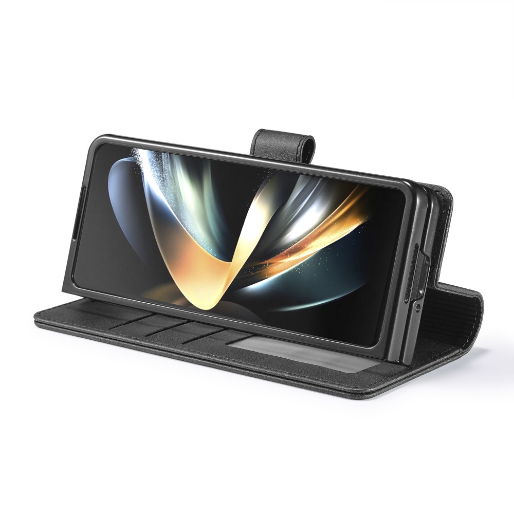 Imeeke könyvtáska Samsung Galaxy Z Fold5 5G - fekete