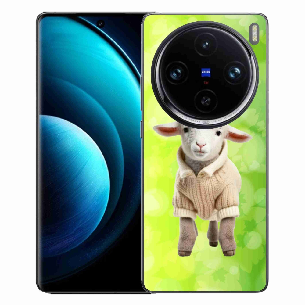 Zselés borítás mmCase a Vivo X100 Pro 5G készülékhez - bárány pulóverben