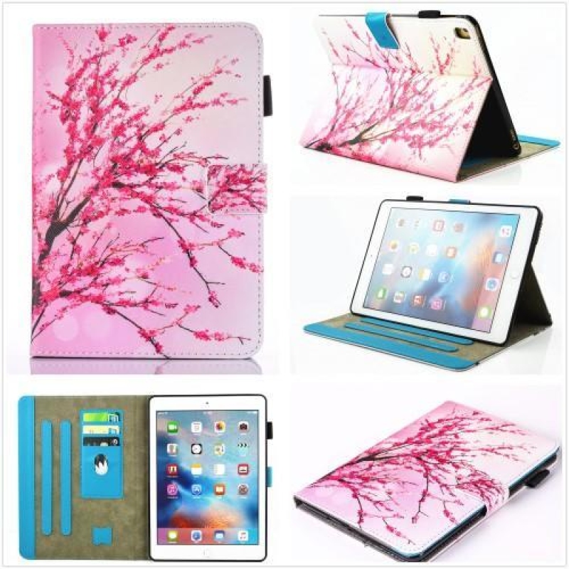 Charmi PU bőr tok iPad Pro 9.7 készülékhez - virágzó bokor