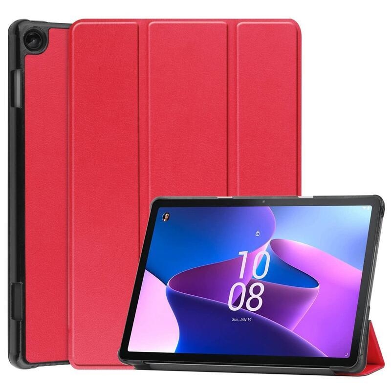 Intelligens pozícionáló tok Lenovo Tab M10 (3.Gen) - piros