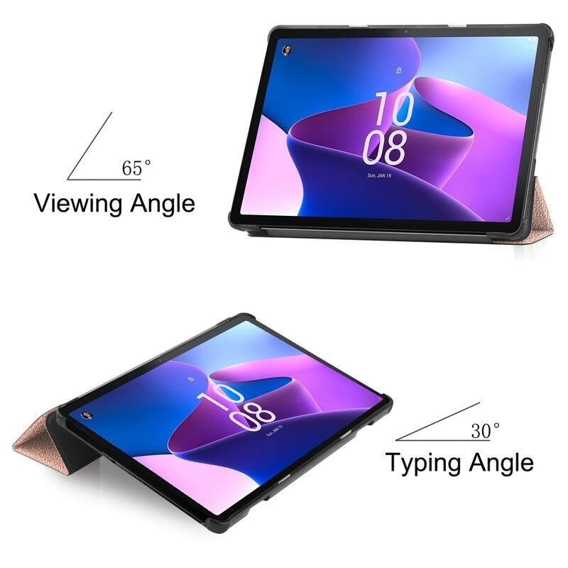 Intelligens pozícionáló tok Lenovo Tab M10 (3.Gen) - rózsaarany
