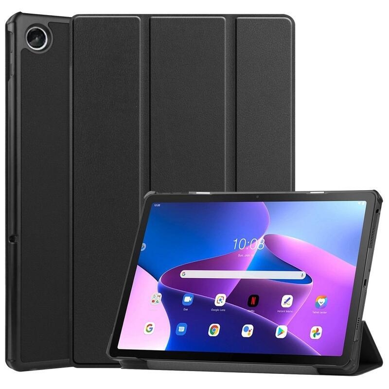 Lenovo Tab M10 Plus (3. generációs) intelligens állítható tok - Fekete