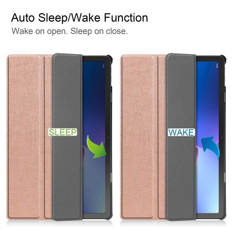 Lenovo Tab M10 Plus (3rd Gen) Smart Case - Rózsaarany