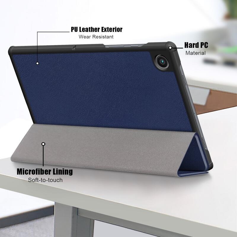 Intelligens pozícionálható tok Samsung Galaxy Tab A8 10.5 (2021) - kék