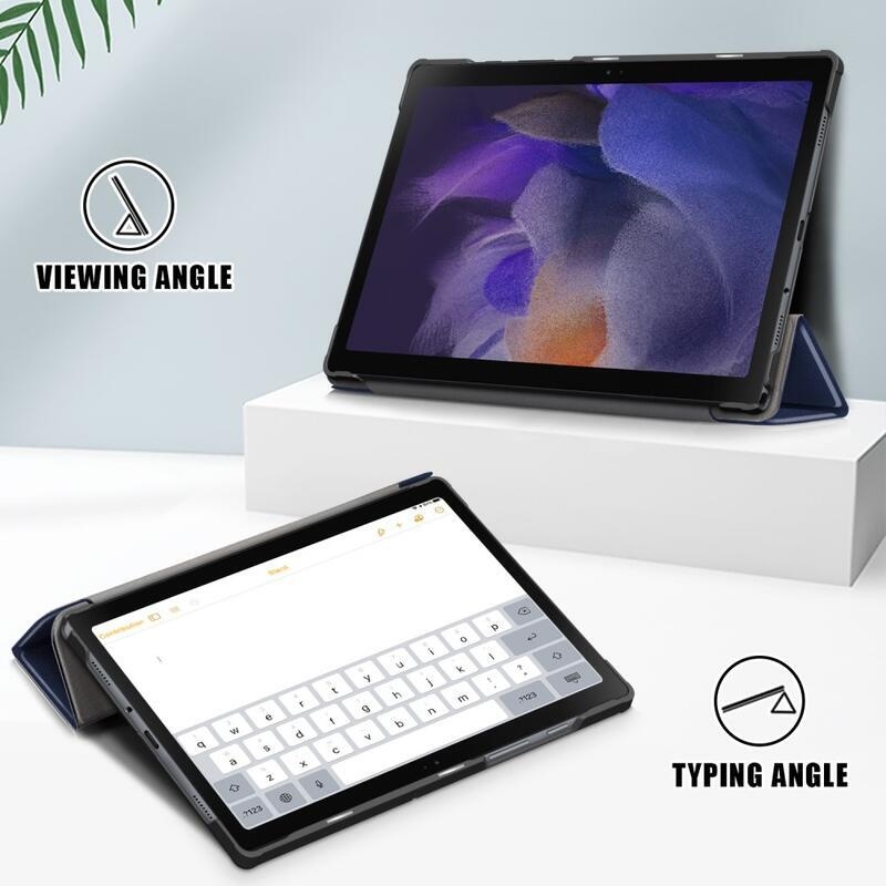 Intelligens pozícionálható tok Samsung Galaxy Tab A8 10.5 (2021) - kék
