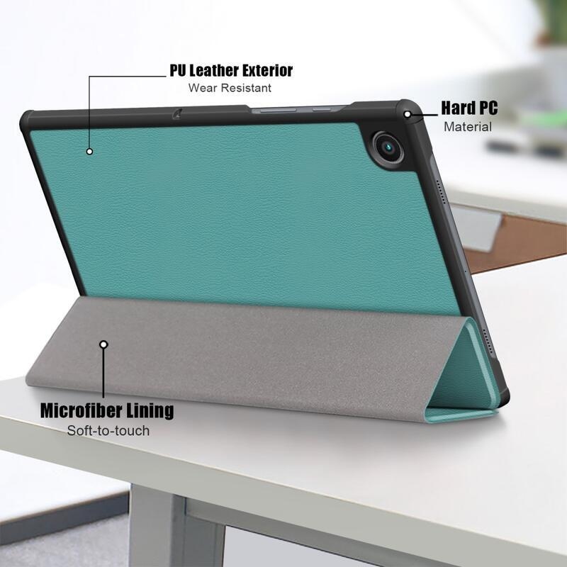 Intelligens pozicionálható tok Samsung Galaxy Tab A8 10.5 (2021) - zöld