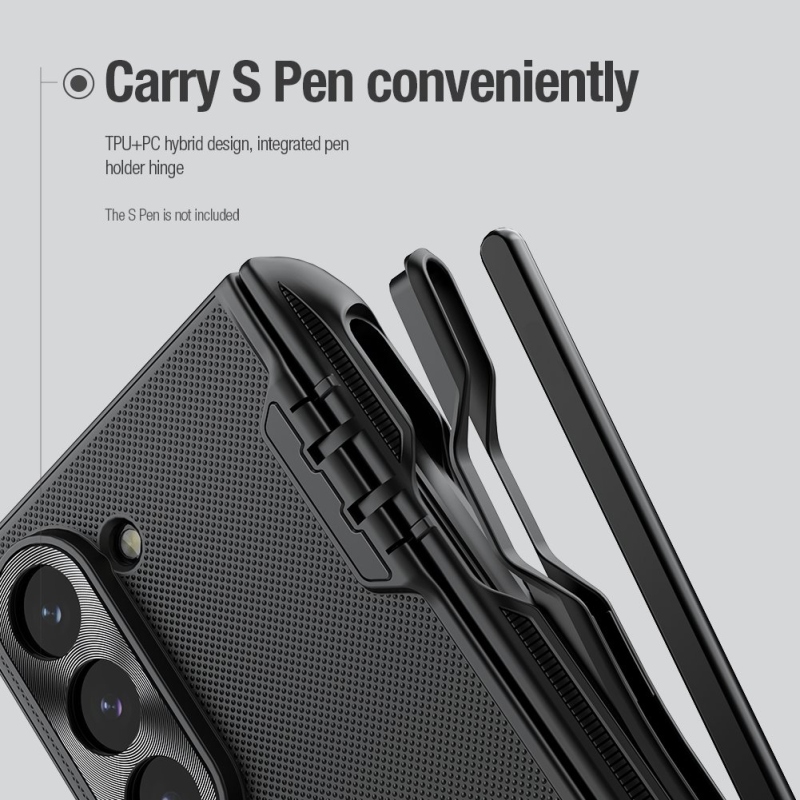 Nillkin Super Frosted FOLD Slot Back Cover for Samsung Galaxy Z Fold 6 fekete
