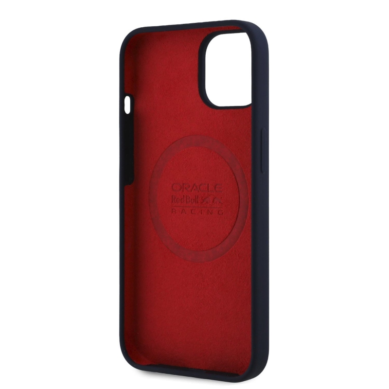 Red Bull szilikon Red Ring MagSafe hátlapi borító iPhone 13 Navy számára