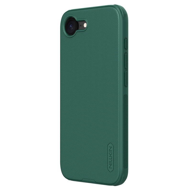 Nillkin Super Frosted PRO hátlap az Apple iPhone 16e készülékhez Mélyzöld