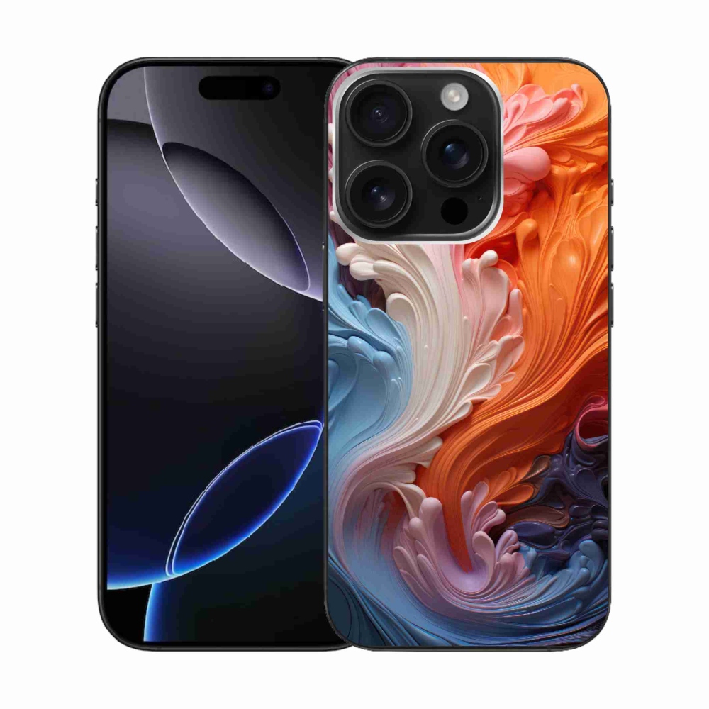 Gél borítás mmCase iPhone 16 Pro készülékhez - absztrakt motívum 8