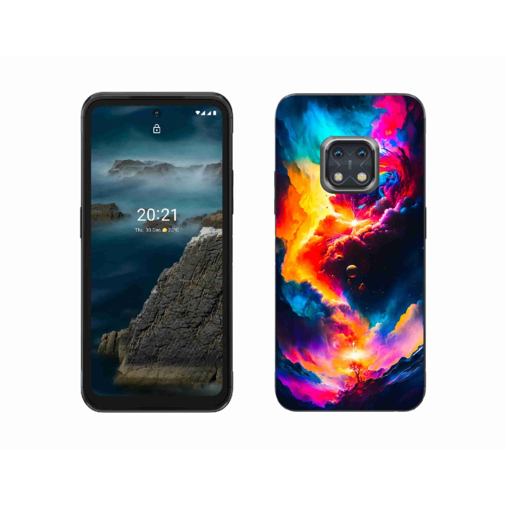 Zselés borítás mmCase a Nokia XR20 készülékhez - absztrakt motívum