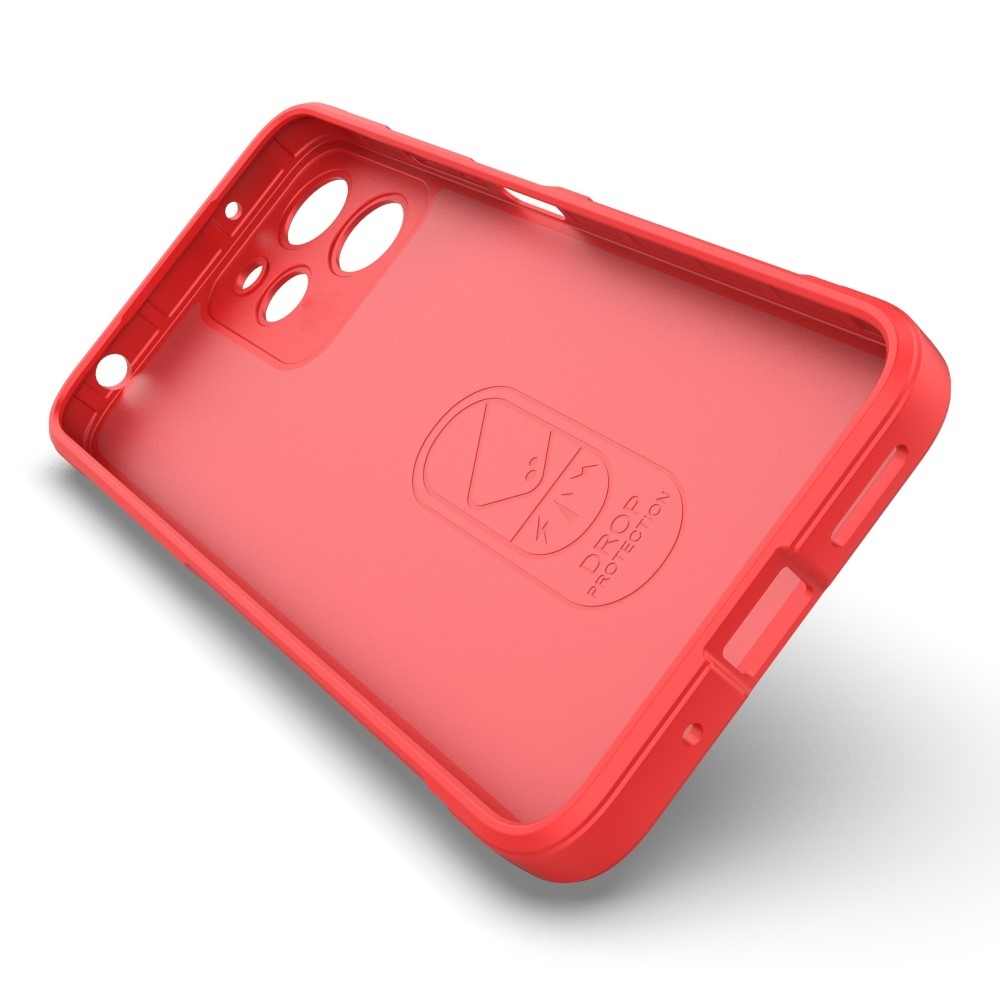 Rugg tartós zselés tok Xiaomi Redmi 12 5G - piros