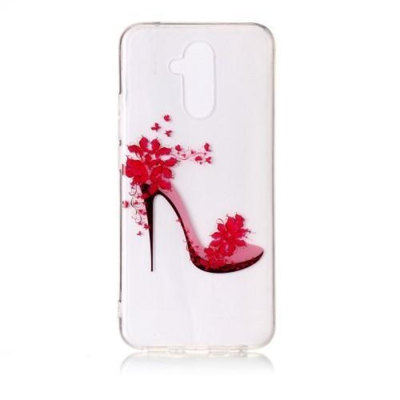 Tiszta szilikon tok mobil Huawei Mate 20 Lite - magas sarok