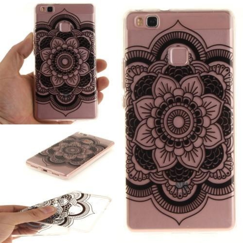 Tiszta gél tok a Huawei P9 Lite-hoz - mandala