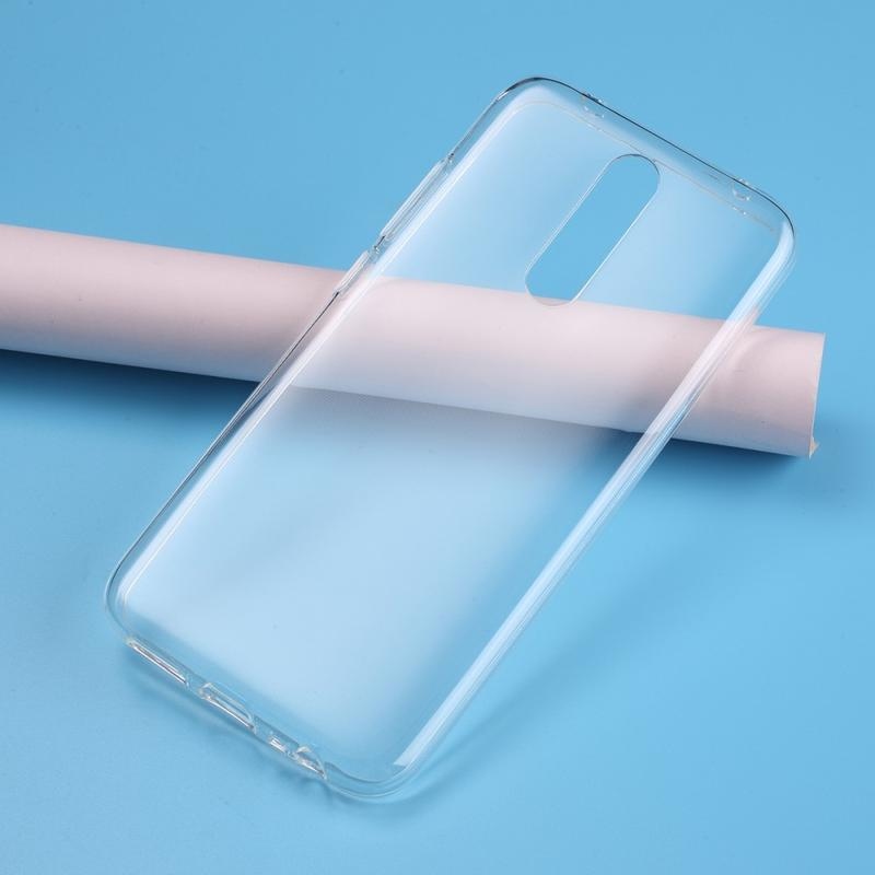 Átlátszó zselés tok Xiaomi Redmi 8-hoz - átlátszó