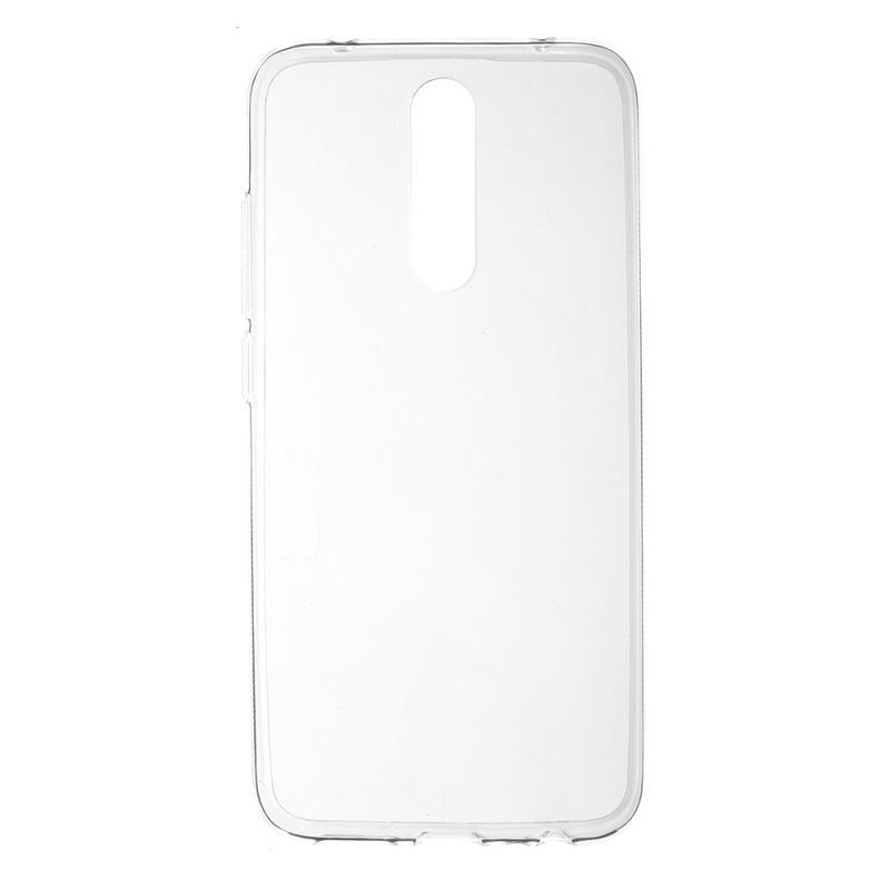 Átlátszó zselés tok Xiaomi Redmi 8-hoz - átlátszó