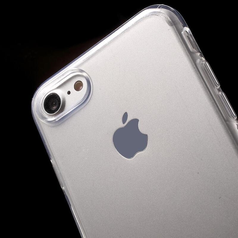 Átlátszó zselés tok iPhone 7/8/SE (2020)/SE (2022) - átlátszó