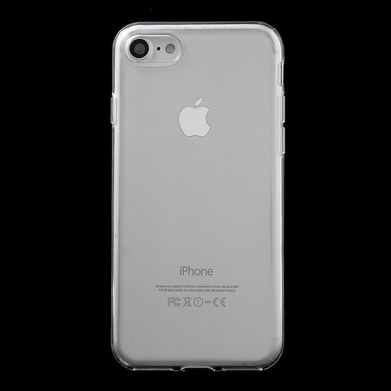 Átlátszó zselés tok iPhone 7/8/SE (2020)/SE (2022) - átlátszó