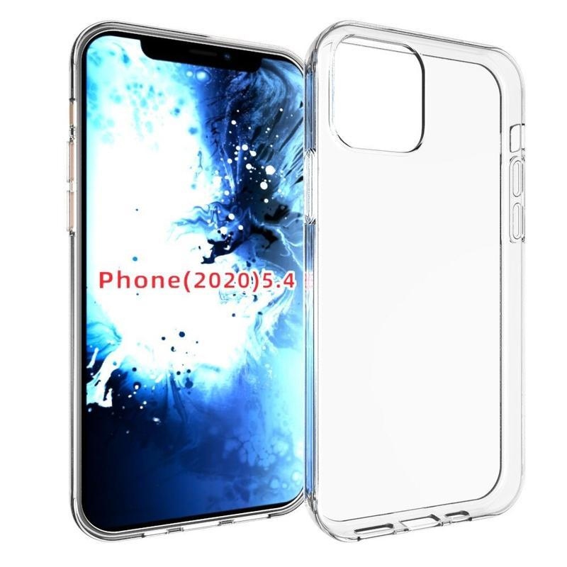Átlátszó zselés átlátszó tok iPhone 12 mini 5.4 készülékhez
