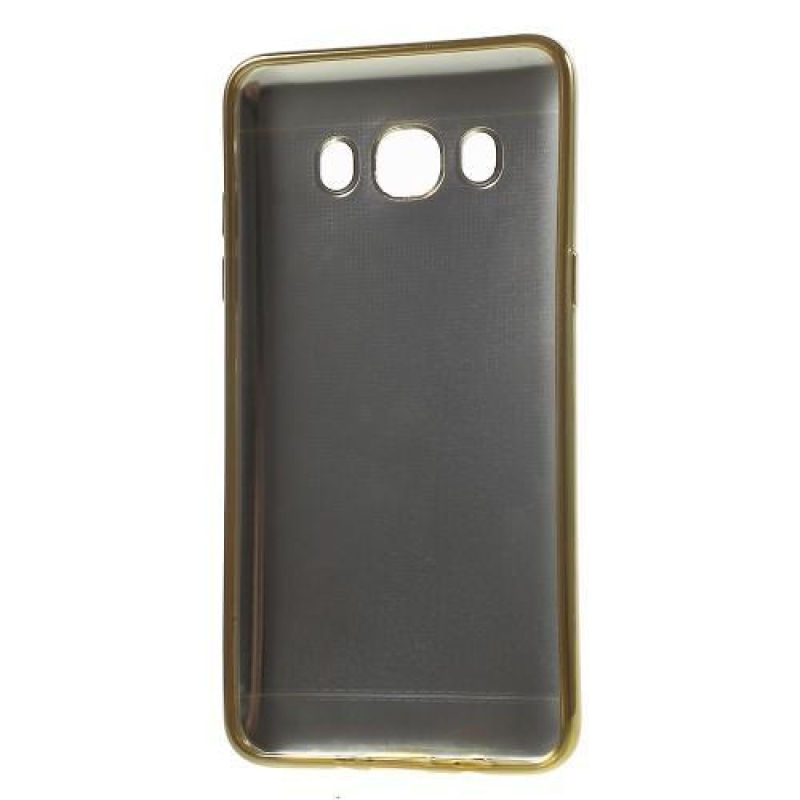 Clothy PU bőr-zselé tok Samsung Galaxy J5 (2016) - barna