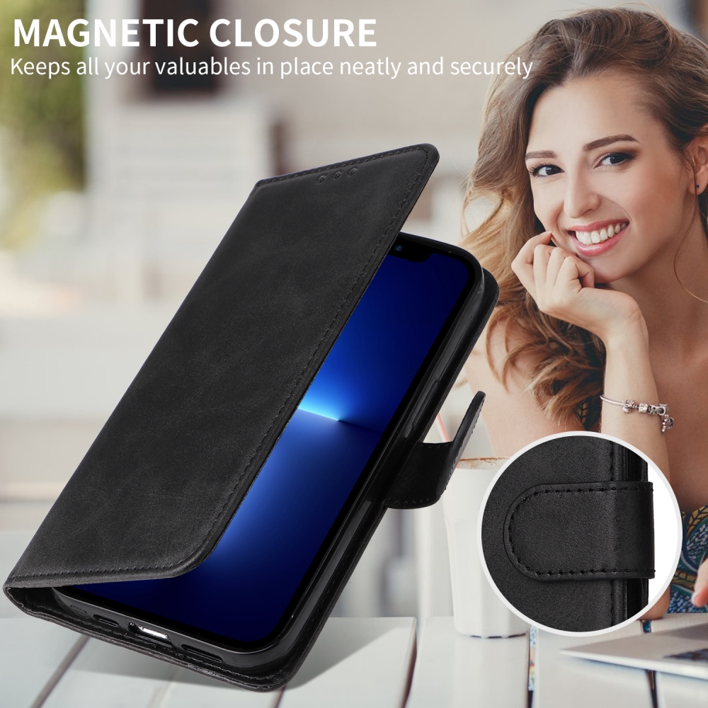 Vérrögök könyv tok a Xiaomi Poco F8 Ultra 5G számára - fekete