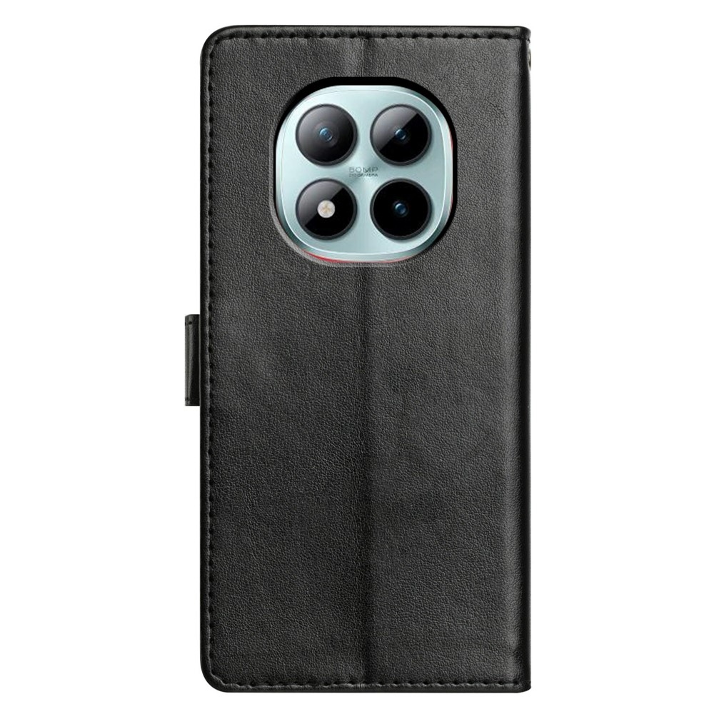 Vérrögök könyv tok Xiaomi Redmi Note 15 Pro+ 5G - fekete