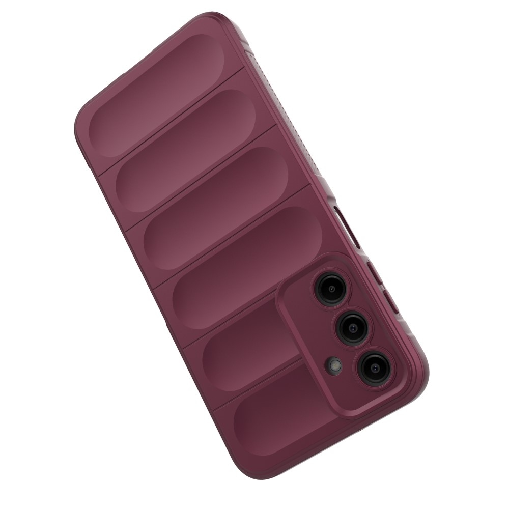 Rugg tartós zselés tok Samsung Galaxy A16 4G/5G készülékhez - bordó színű