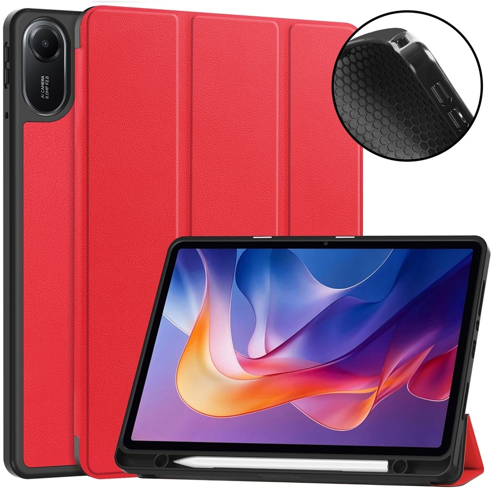 tokok intelligens záró tok a Xiaomi Redmi Pad 2 számára - piros