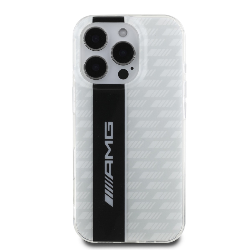 AMG Carbon mintás hátlap iPhone 16 Pro Max fehérhez