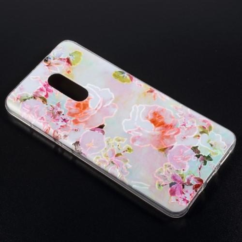 Colora zselés tok Xiaomi Redmi Note 4X - virágokhoz
