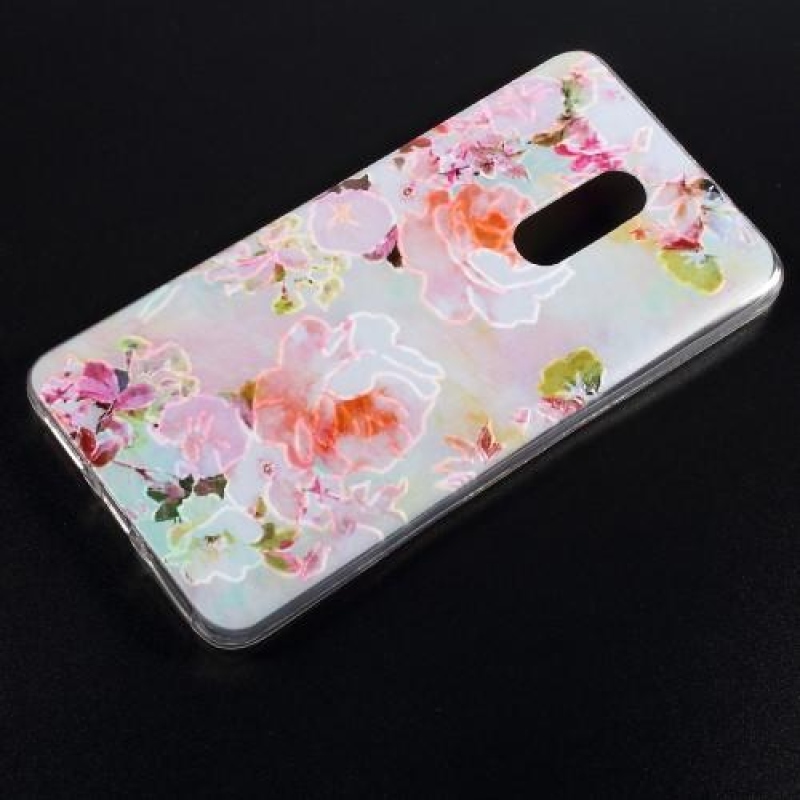 Colora zselés tok Xiaomi Redmi Note 4X - virágokhoz