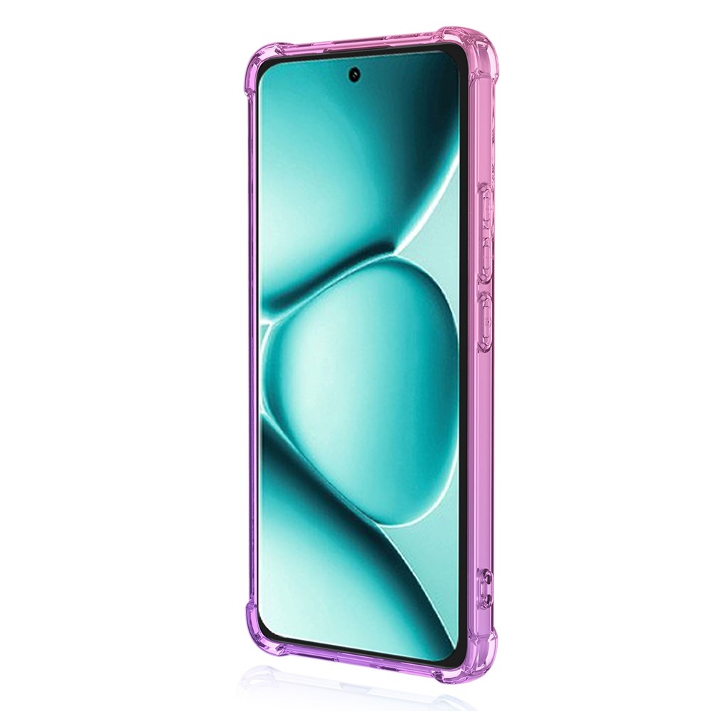Colore tartós zselés tok megerősített sarkokkal Xiaomi Redmi Note 15 Pro+ 5G - rózsaszín/lila