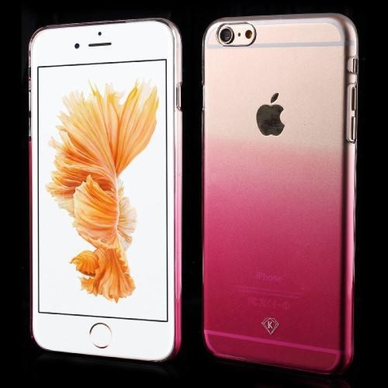 Colory műanyag tok iPhone 6 Plus és 6s Plus készülékhez - rózsaszínű
