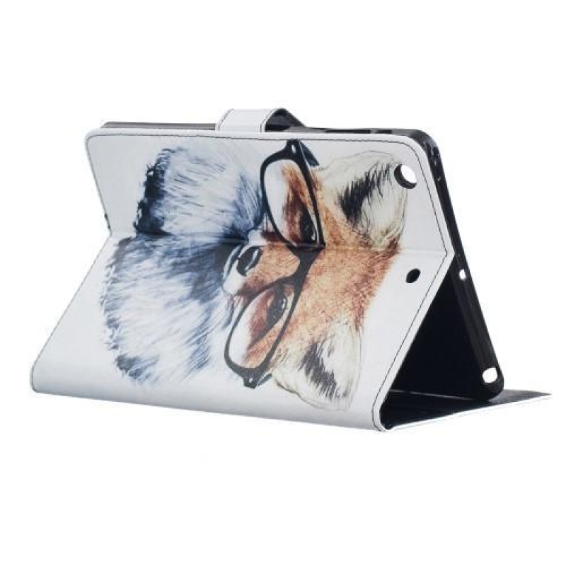 Ország PU bőr tok állvány funkcióval iPad mini / iPad mini 2 / iPad mini 3 - róka