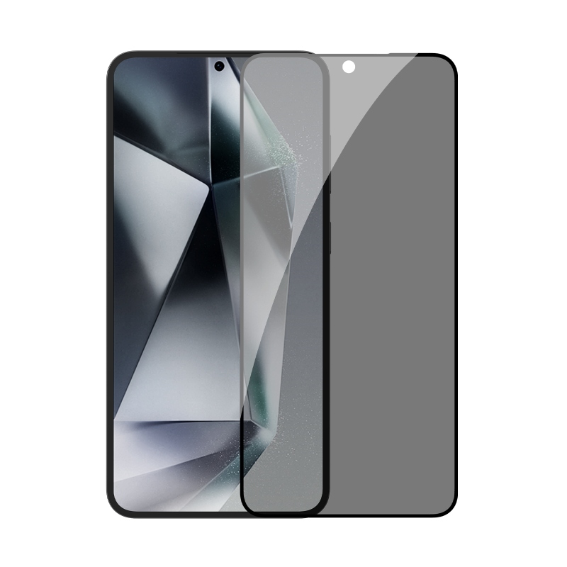 Nillkin edzett üveg 0.25mm Guardian 2.5D Samsung Galaxy S25 fekete (applikátorral)