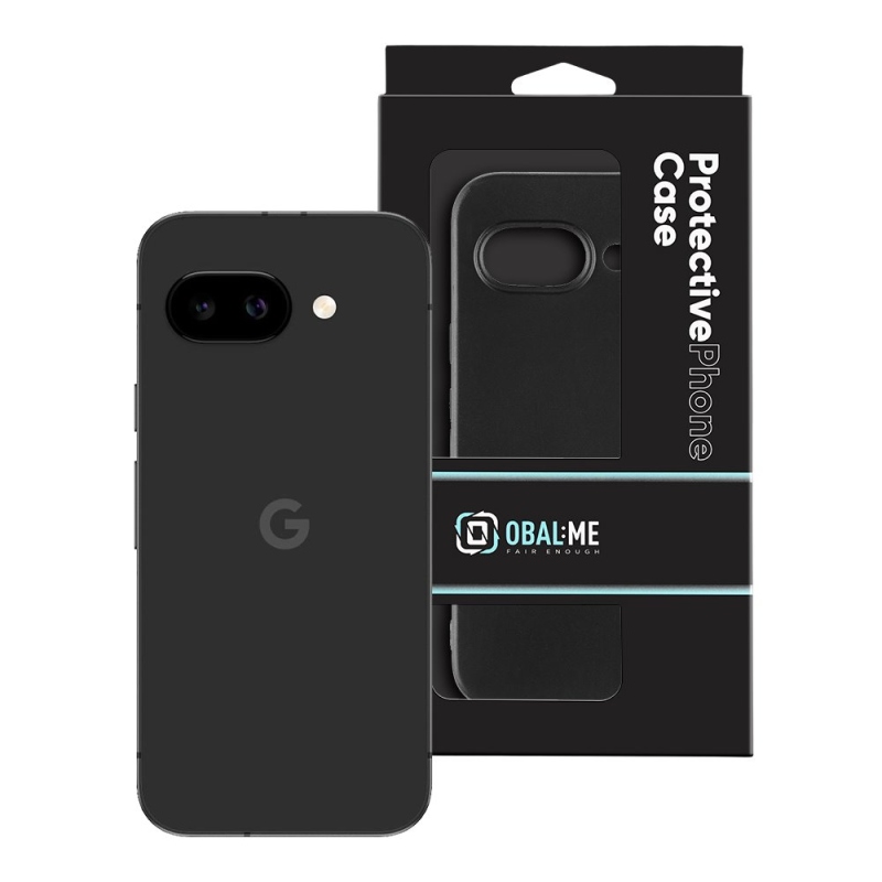 COVER:ME matt TPU borító a Google Pixel 9a fekete változatához