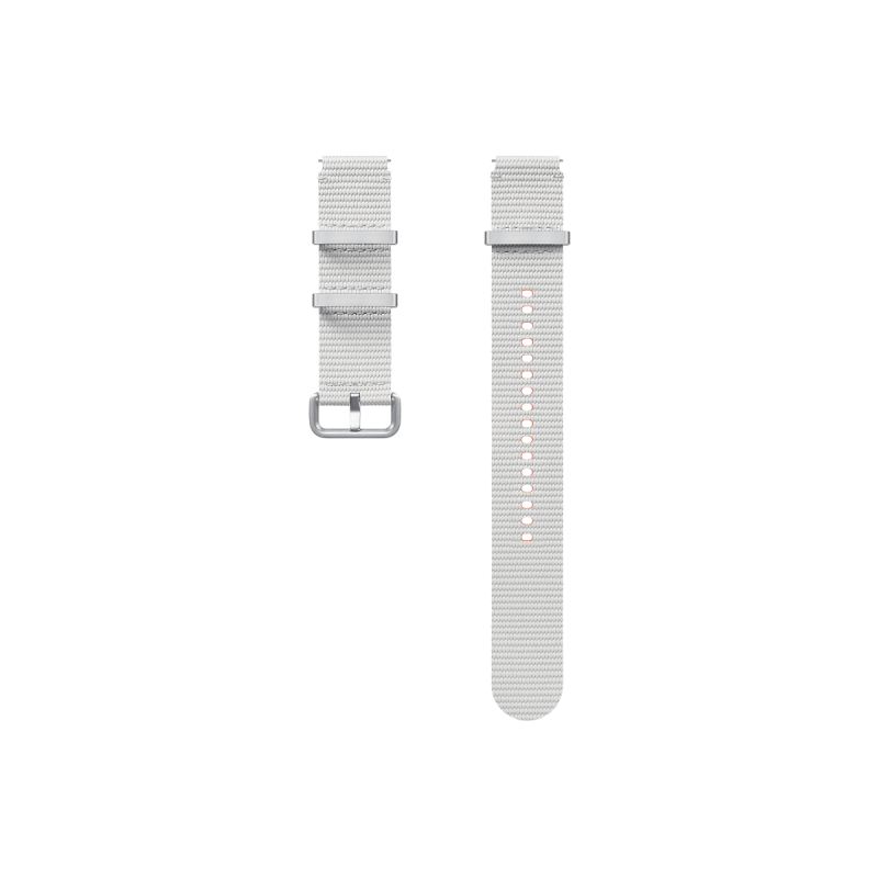 ET-SOL31LSE Samsung Galaxy Watch 4/5/6/7 Stílusos sportos szíj 20mm M/L Ezüst