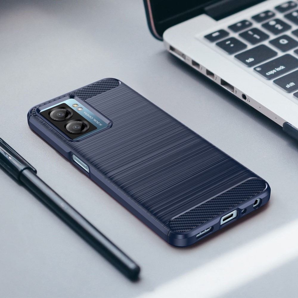 Szénálló zselés tok a Realme Narzo 50 készülékhez - kék