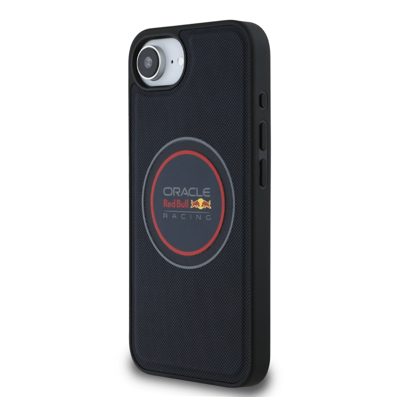 Red Bull PU bőr Red Ring MagSafe hátlap az iPhone 16e-hez Tengerészgyalogság