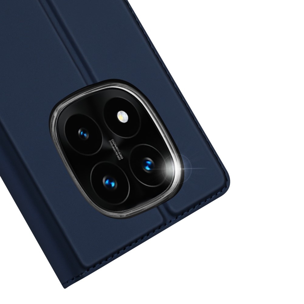 DUX könyvtáska Xiaomi Redmi Note 14 Pro+ 5G - sötétkék színben