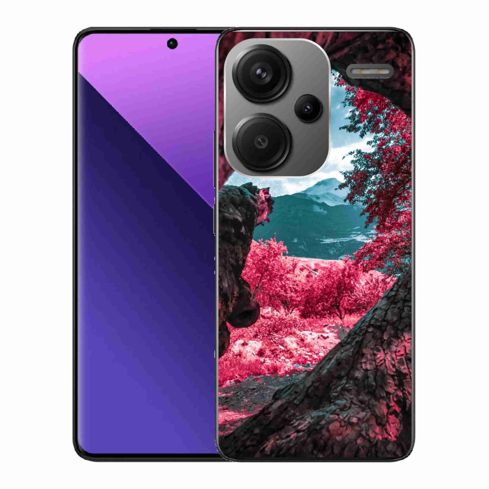 Gél borítás mmCase a Xiaomi Redmi Note 13 Pro+ 5G számára - hegyi kilátás