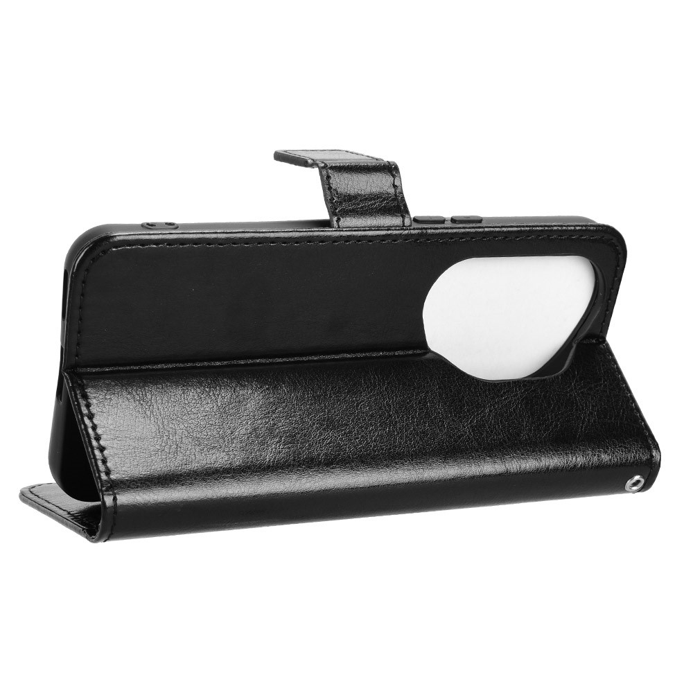 Őrült könyvtáska Honor 400 Pro-hoz - fekete