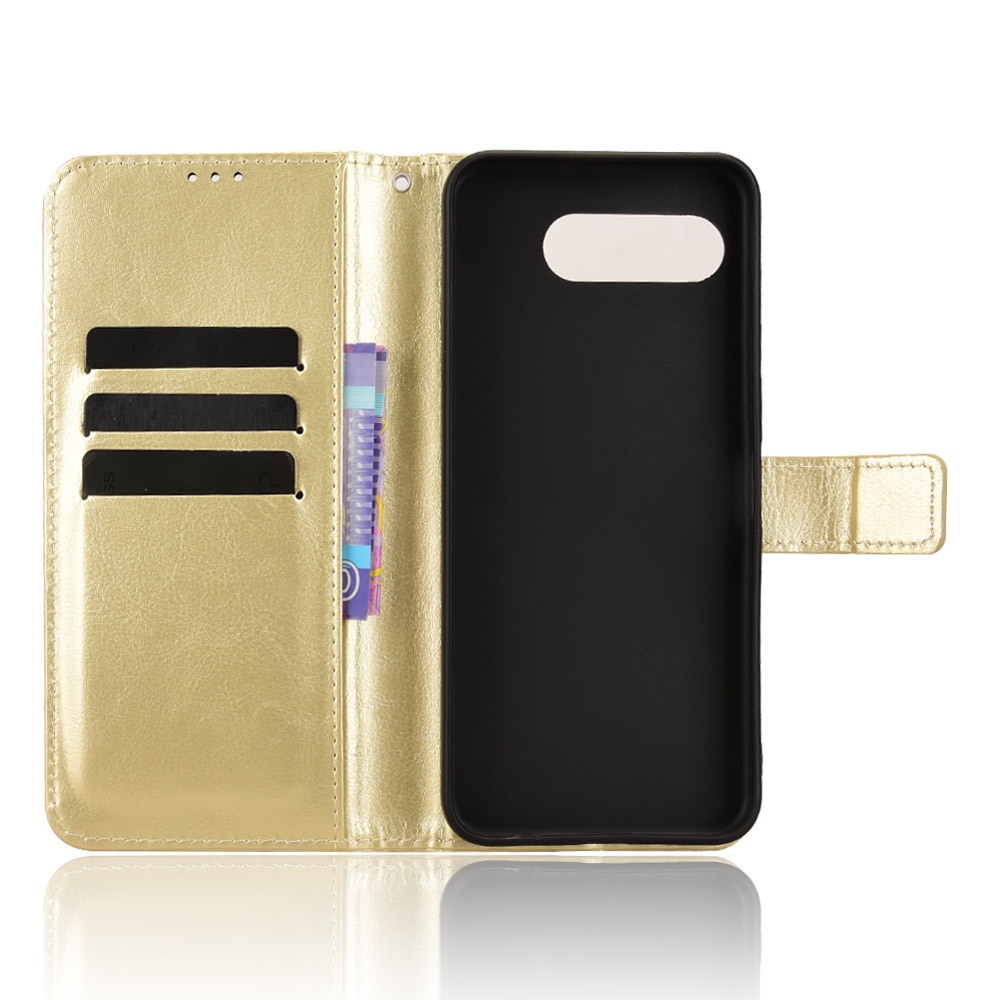 Őrült könyv tok a T-Mobile T Phone 3-hoz - arany színű