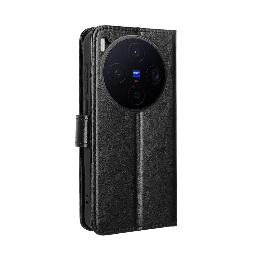 Crazy könyvtok Vivo X300 5G-hez - fekete